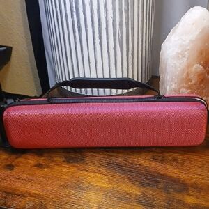 NewHot Pink Hard Shell Protective Hot Tools Flat Iron Carrying Organization Case